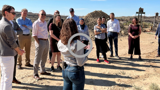 Secretary Haaland and others tour site of orphan wells in New Mexico