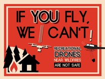 If you fly, we can't.