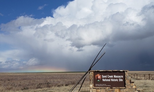 A view of Sand Creek Massacre National Historic Site