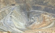 The Rio Tinto's Kennecott Mine outside of Salt Lake City, Utah.