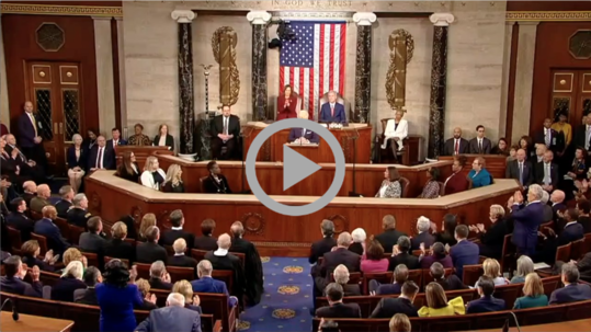 President Biden delivers his State of the Union address to a joint session of Congress