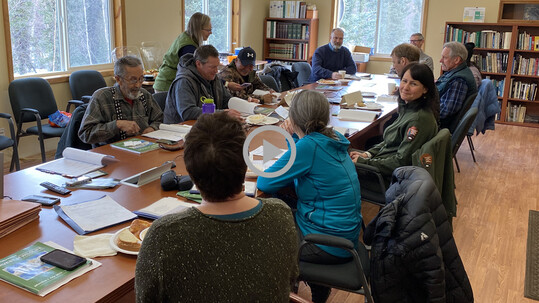 Deputy Secretary Beaudreau meets with community members while on his trip to Alaska