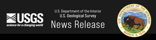 U.S. Department of the Interior, U.S. Geological Survey News Release