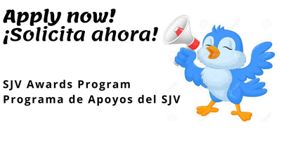 SJV Awards Progam / Programa de Apoyos del SJV