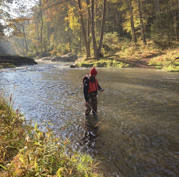 Water temperature measurement.