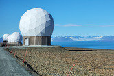 Satellite Ground Station in Svalbard, Norway