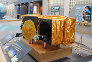 Model of Landsat 7 at EROS.