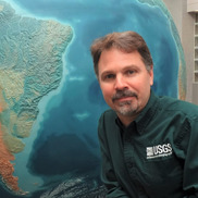 Photograph of Pete Doucette at the USGS EROS Center
