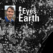 bomb craters on the Earth's surface