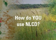 Background with a blend of map and scenic photos plus a title in white