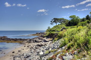 rocky shoreline