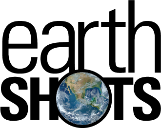 Earthshots graphic element