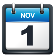 Calendar date - November 1