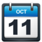 Calendar date - October 11