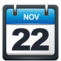Calendar date - November 22