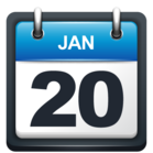 Calendar date - January 20