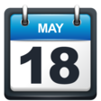 Calendar date May 18