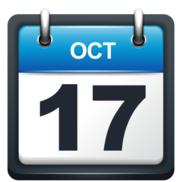 October 17 calendar date