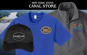 ERCA_NYS Canal Store: shirts and hats with logos