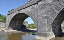 ERCA_close up of a stone arch of Schoharie Aqueduct