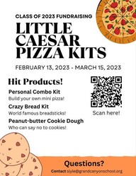 Pizza kit fundraiser
