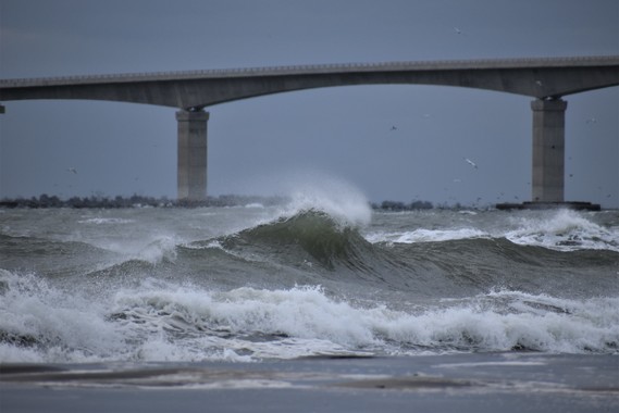 Conditions at Oregon Inlet on March 8, 2023.