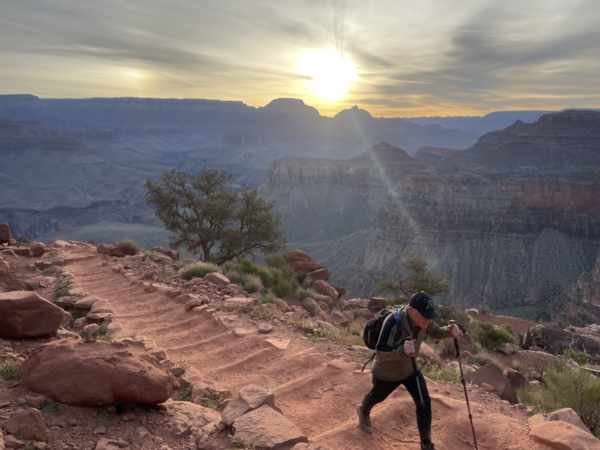 Ed hiking