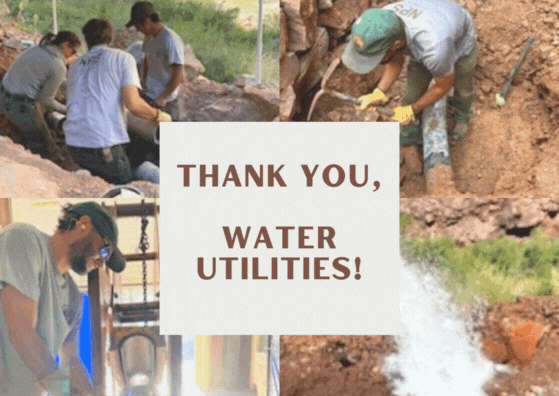 water utilities thank you 