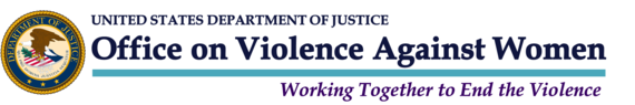 Office on Violence Against Women E-Mail Banner