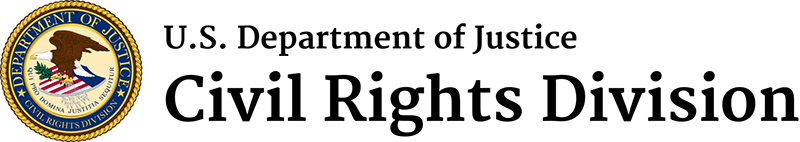 US Department of Justice Civil Rights Division