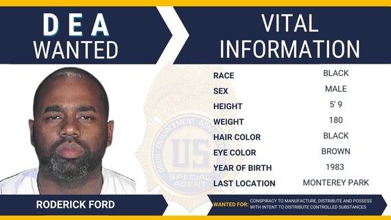 Roderick Ford - Wanted Fugitive
