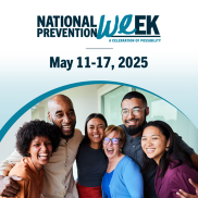 National Prevention Week 2025
