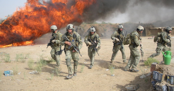 FAST special agents destroy clandestine lab in Afghanistan.