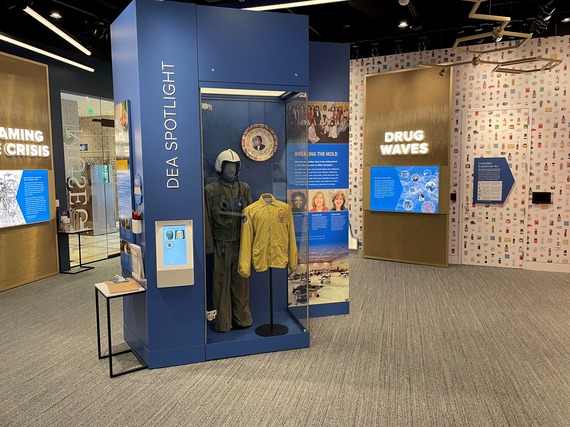 Exhibit in museum