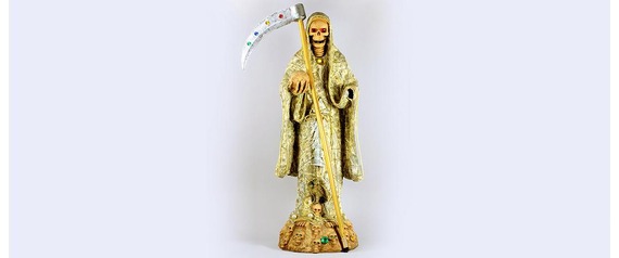 Santa Muerte statue