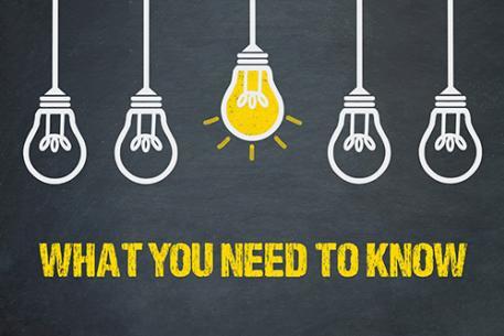 'what you need to know' graphic
