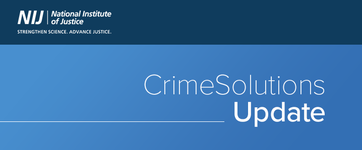 CrimeSolutions - Update