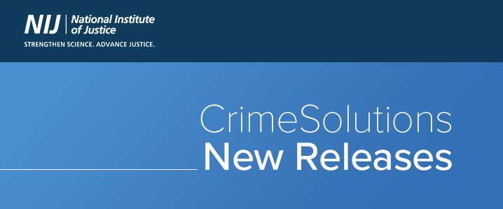 CrimeSolutions - New Release