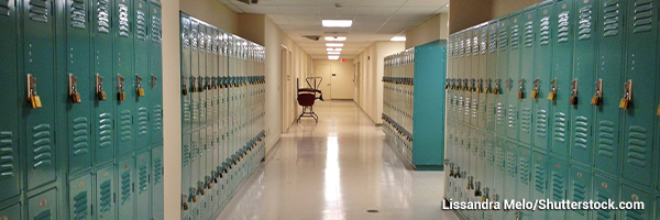 School hallway