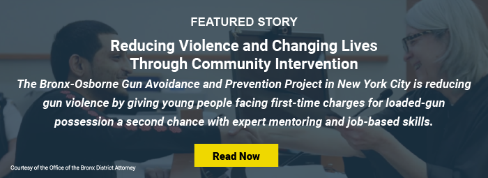 New Feature Stoy: Reducing violence and Changing lives through community intervention