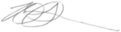 Director La Vigne's signature