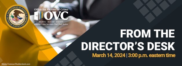 March 2024 From the Director's Desk