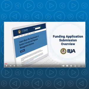 Funding Application Submission Overview graphic