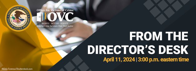 April From the Director's Desk