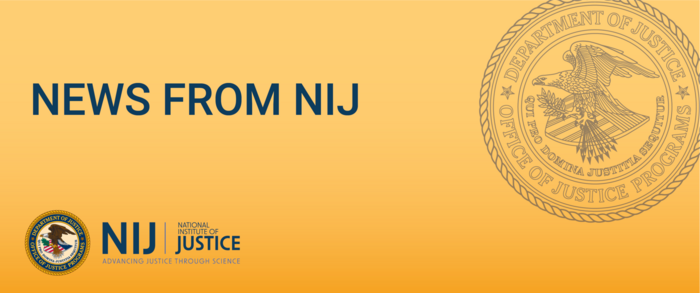 news from nij