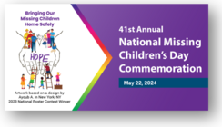 National Missing Children's Day image