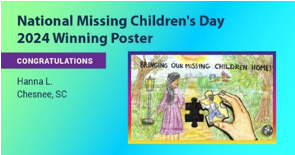 National Missing Children's Day 2024 Winning Poster