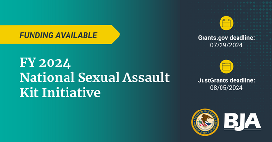 FY24 National Sexual Assault Kit Initiative