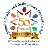 JJDPA 50th Anniversary logo
