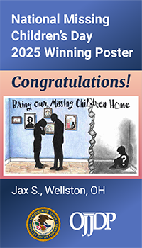 National Missing Children's Day Poster Contest Winner